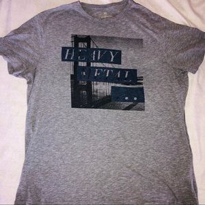 Men’s Banana Republic XL Gray Graphic Tee
